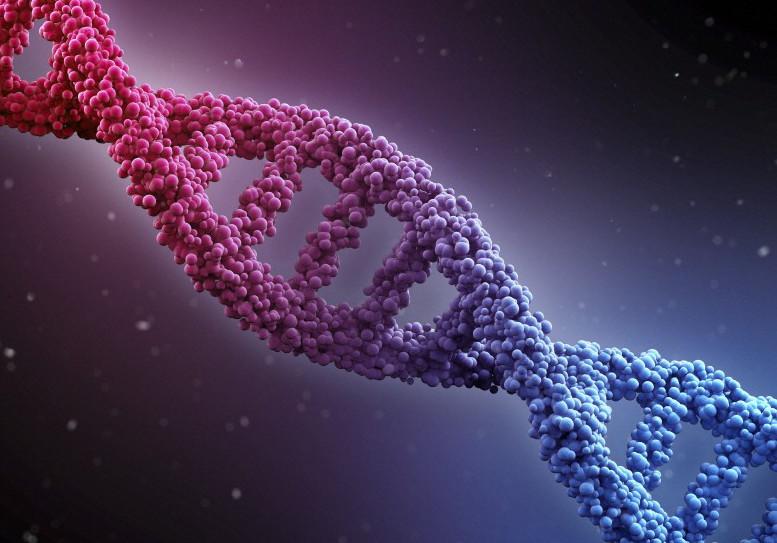 GENES image with blue background 