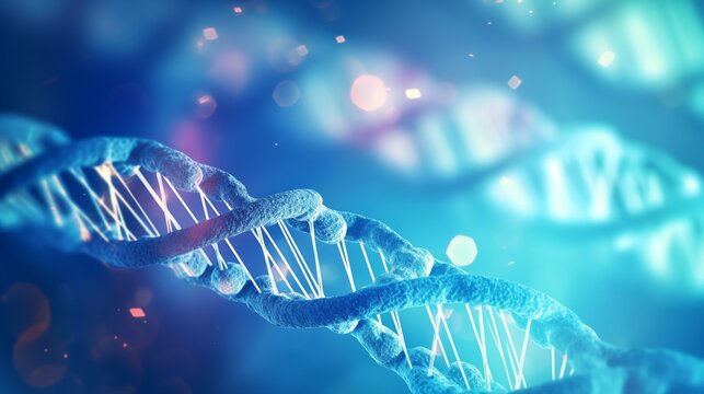 GENES image with bink background 